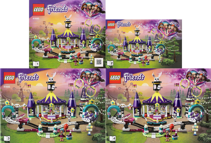 41685 Magical Funfair Roller Coaster (Certified) LEGO Friends