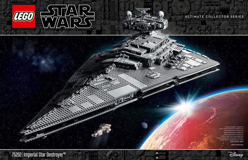 75252 Imperial Star Destroyer (Used) LEGO Star Wars