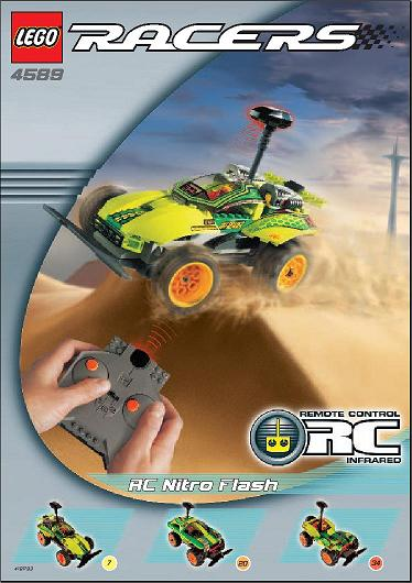 4589 RC Nitro Flash (Used) LEGO Racers