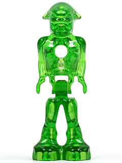 Mars Mission Alien with Marbled Glow In Dark Torso (mm001)
