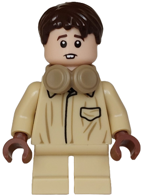 Neville Longbottom - Coveralls, Headphones, Tan Short Legs, Tooth Gap / Lopsided Smile (hp569)