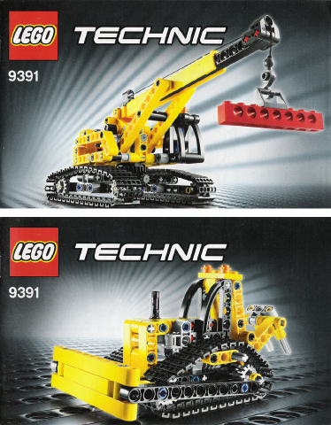 9391 Tracked Crane (Used) LEGO TECHNIC