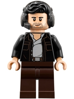 Captain Poe Dameron (Headset) (sw0890)