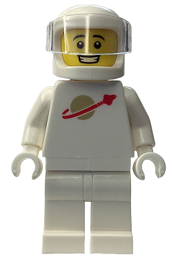 Classic Space - White without Air Tanks, with Visor, Male (sp146)