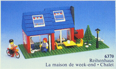 6370 Weekend Home (Retired) LEGO Town