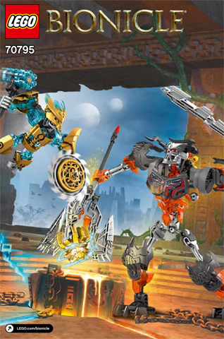 70795 Mask Maker vs. Skull Grinder (Used) LEGO BIONICLE
