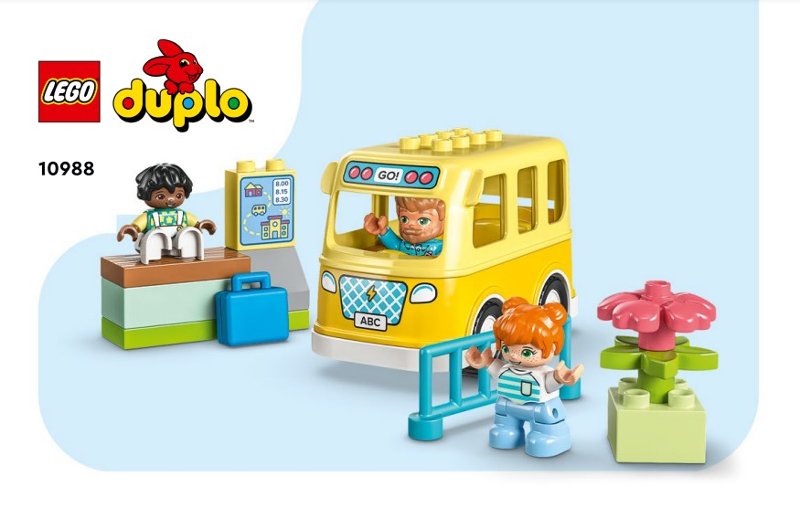 10988 The Bus Ride (Used) LEGO DUPLO