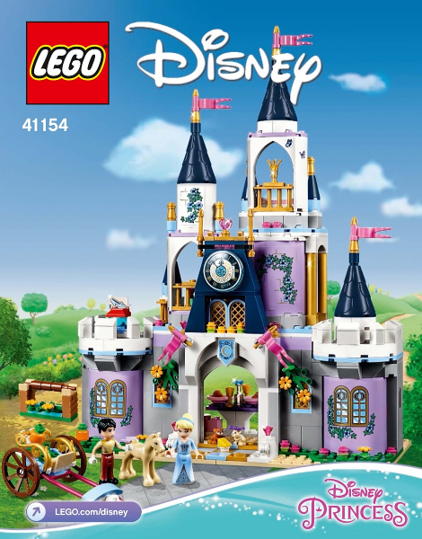 41154 Cinderella's Dream Castle (Used) LEGO Disney