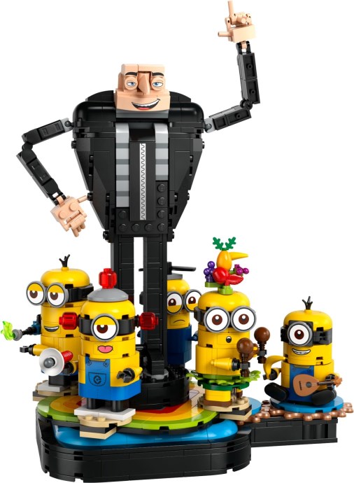 75582 Built Gru and Minions