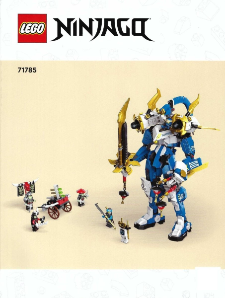 71785 Jay's Titan Mech (Used) LEGO Ninjago