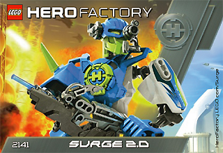 2141 Surge 2.0 (Used) LEGO HERO Factory