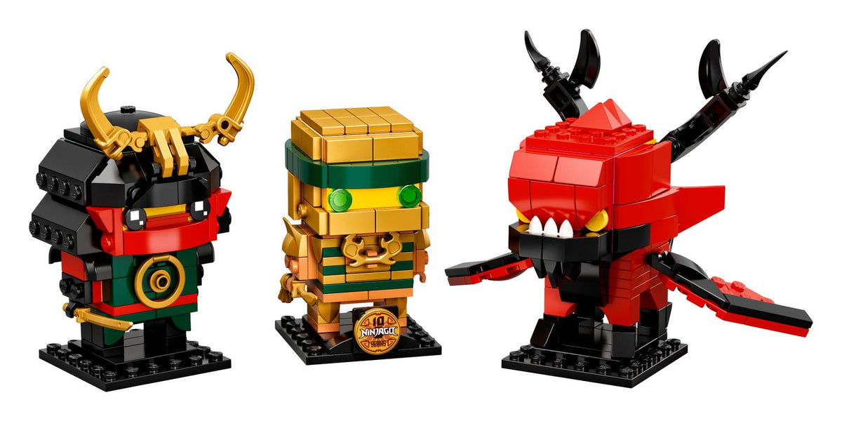 40490 Ninjago 10th Anniversary BrickHeadz (Retired) LEGO BrickHeadz