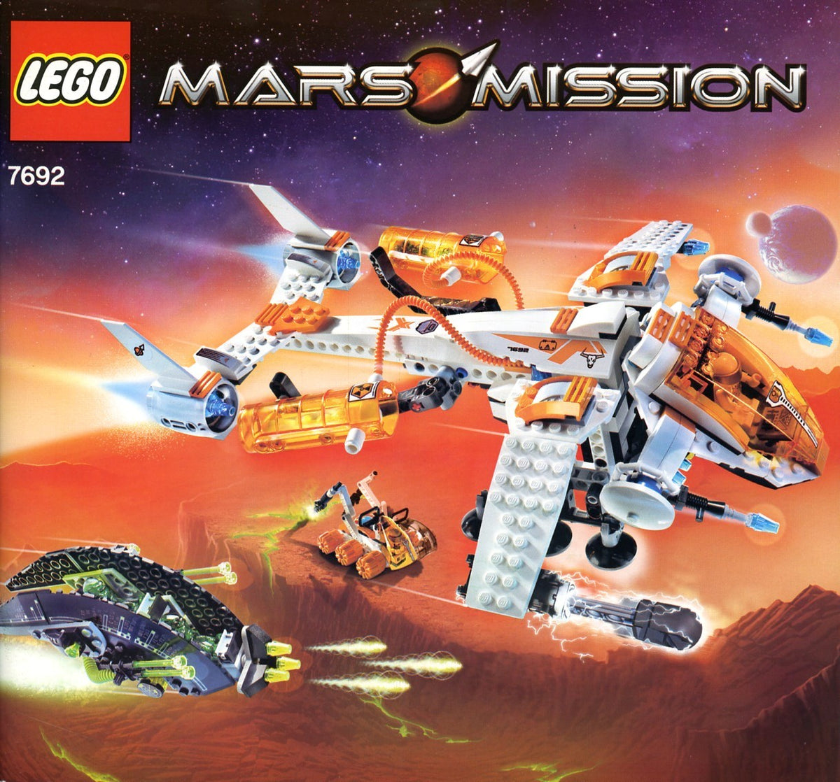 7692 MX-71 Recon Dropship (Used) LEGO Space
