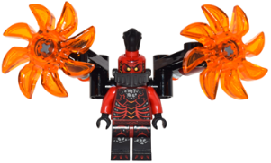 General Magmar - Backpack with Saw Blades (Ultimate General Magmar) (nex056)