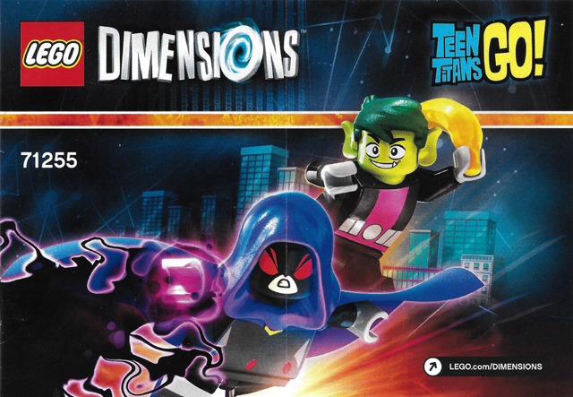 71255 Teen Titans Go! Team Pack (Used) LEGO Dimensions