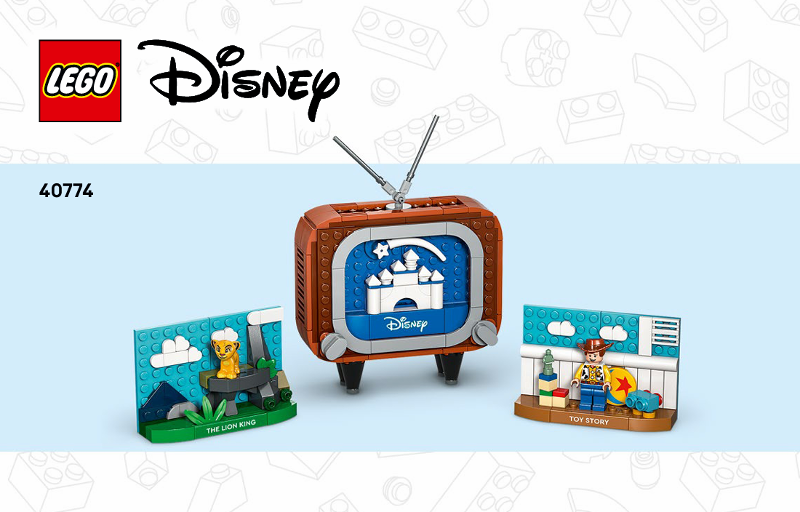 40774 Classic Animation Scenes (Used) LEGO Disney