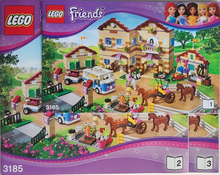 3185 Summer Riding Camp (Certified) LEGO Friends