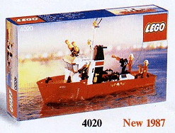 4020 Fire Fighter (Retired) LEGO Boats