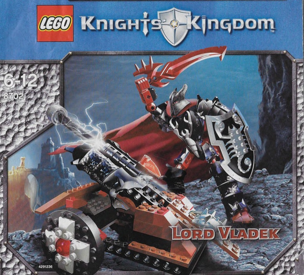 8702 Lord Vladek (Certified) LEGO Castle
