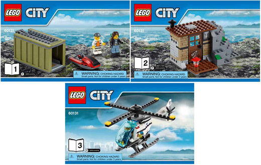 60131 Crooks Island (Used) LEGO City