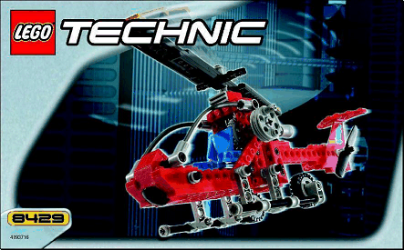 8429 Helicopter (Certified) LEGO TECHNIC
