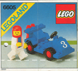 6605 Road Racer (Used) LEGO Town