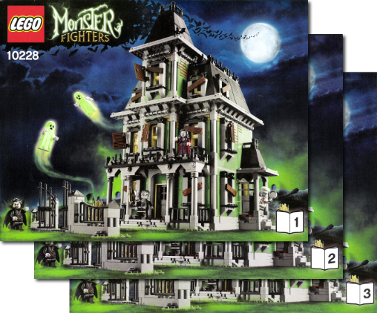 10228 Haunted House (Used) LEGO Monster Fighters