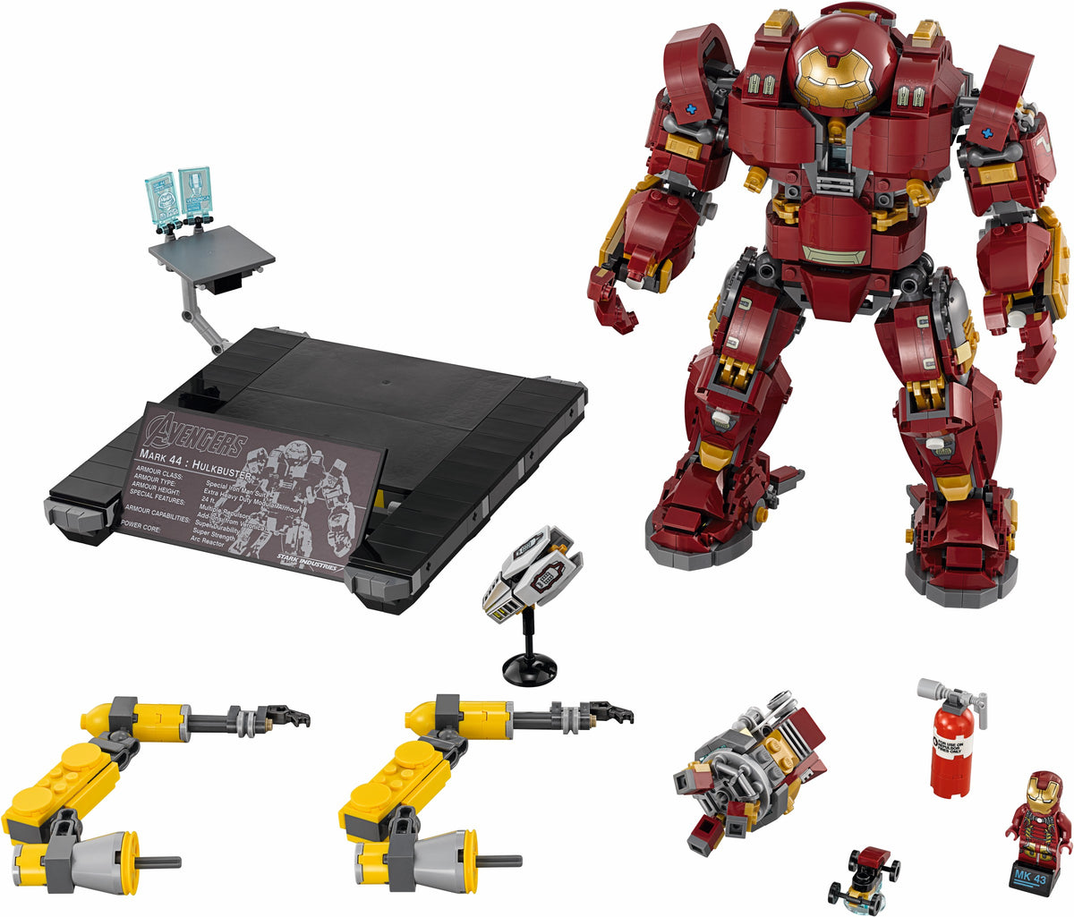 76105 The Hulkbuster: Ultron Edition (Retired) LEGO Super Heroes