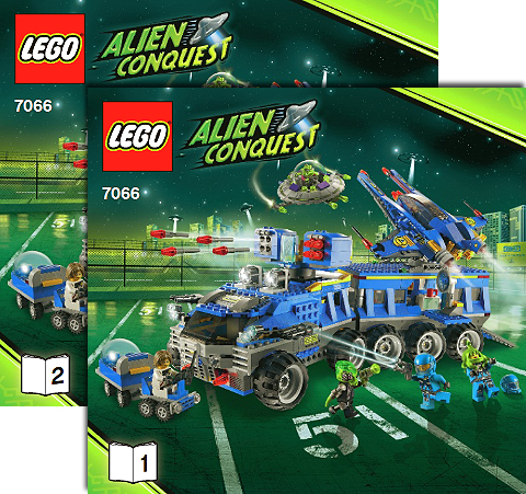 7066 Earth Defense HQ (Used) LEGO Space