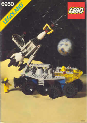 6950 Mobile Rocket Transport (Certified) LEGO Space