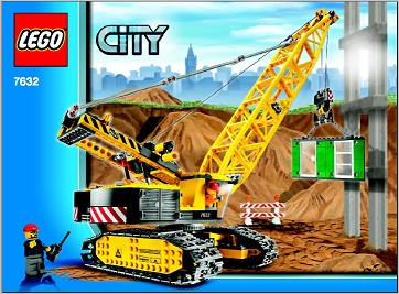 7632 Crawler Crane (Used) LEGO City