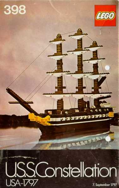 398 USS Constellation (Certified) LEGO Hobby Set