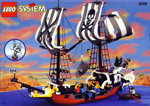 6289 Red Beard Runner (Certified) LEGO Pirates