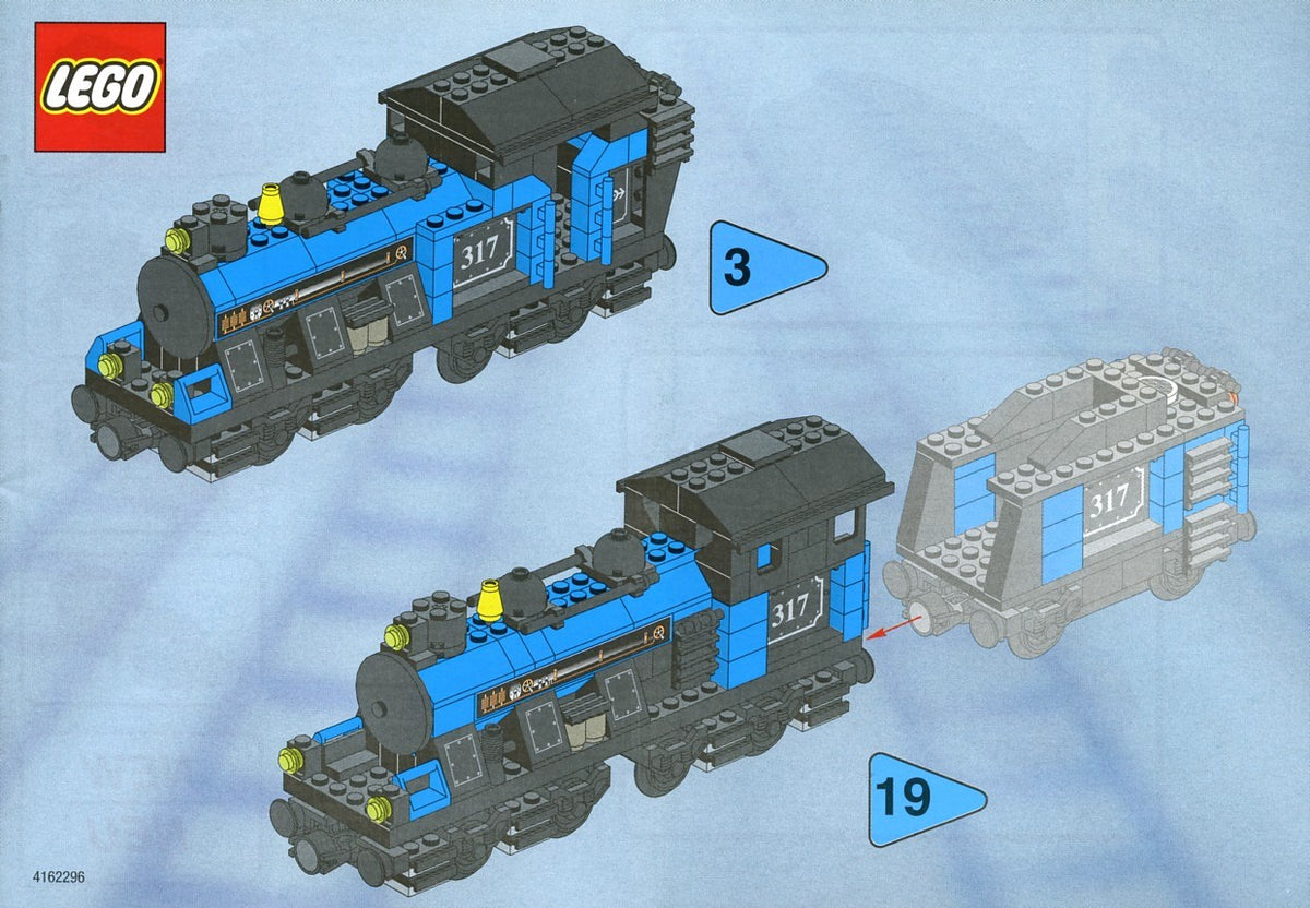 3741 Large Locomotive (Certified) LEGO Trains