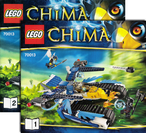 70013 Equila's Ultra Striker (Used) LEGO Legends of Chima