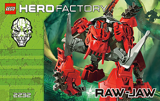 2232 Raw-Jaw (Used) LEGO HERO Factory