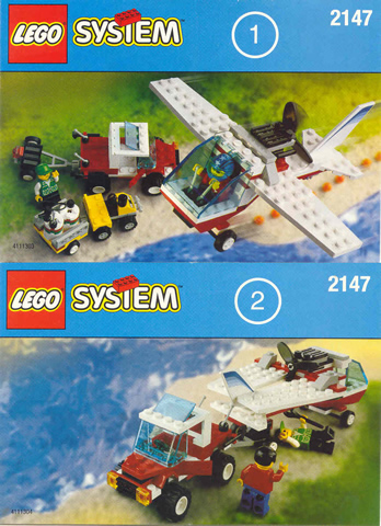 2147 Dragon Fly (Used) LEGO Town