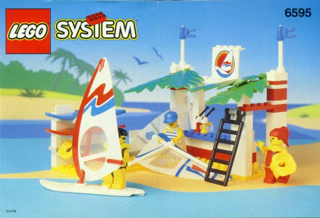 6595 Surf Shack (Certified) LEGO Town