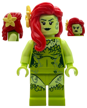 Poison Ivy - Lime Outfit, Yellowish Green Arms, Flower (sh1086)