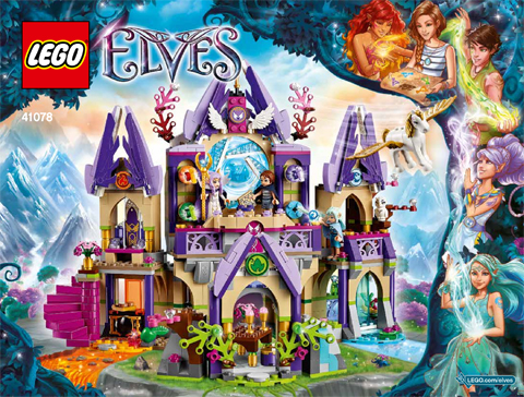41078 Skyra's Mysterious Sky Castle (Certified) LEGO Elves