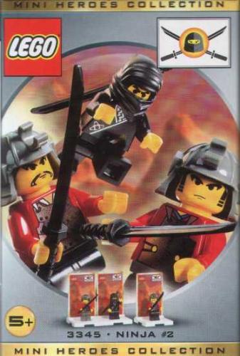 3345 Ninja #2 - Mini Heroes Collection (Used) LEGO Castle