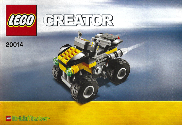 20014 4x4 Dynamo (Used) LEGO Creator