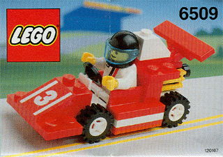 6509 Red Racer (Certified) LEGO Town