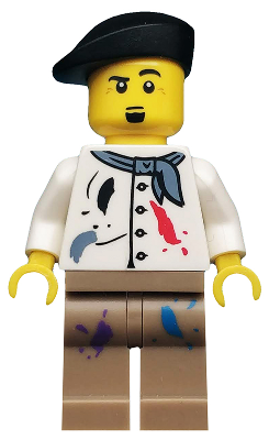 Artist (Minifigure Only) (col062)
