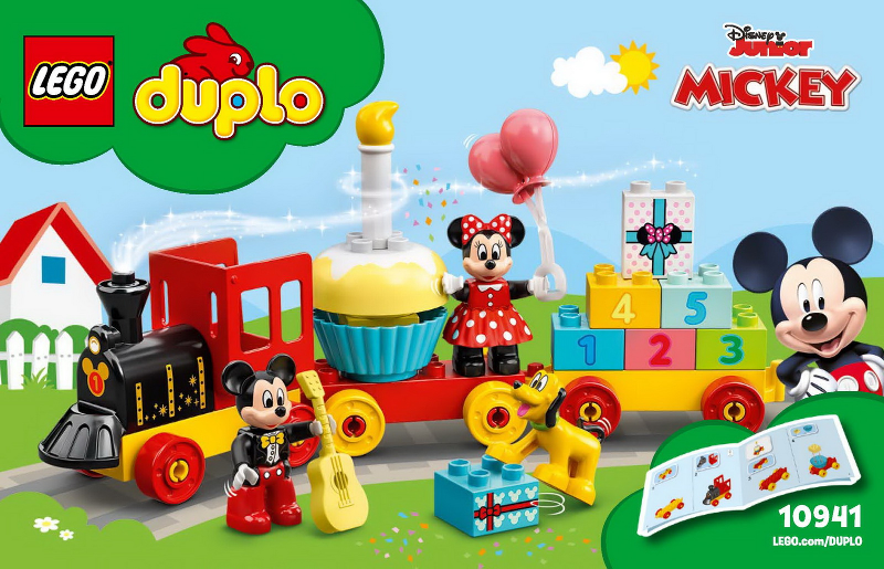10941 Mickey & Minnie Birthday Train (Certified) LEGO DUPLO
