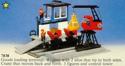 7838 Freight Loading Depot (Retired) LEGO Trains