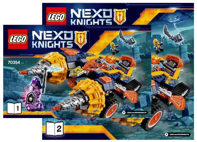 70354 Axl's Rumble Maker (Used) LEGO Nexo Knights