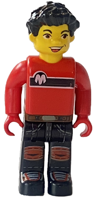 Max, Red Torso, Black Legs (cre011)