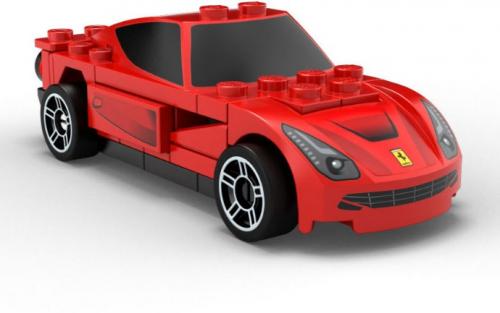 40191 Ferrari F12berlinetta (Certified) LEGO Shell
