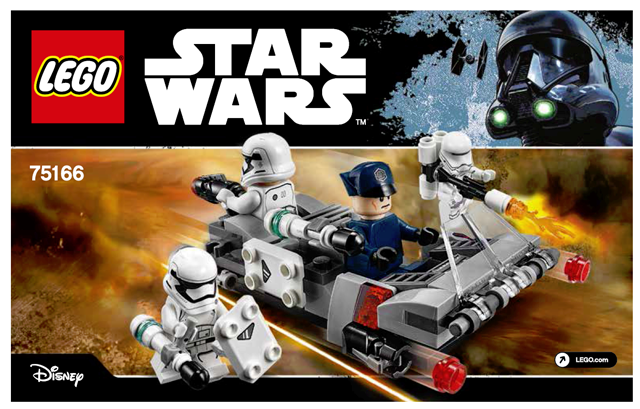 75166 First Order Transport Speeder Battle Pack (Used) LEGO Star Wars